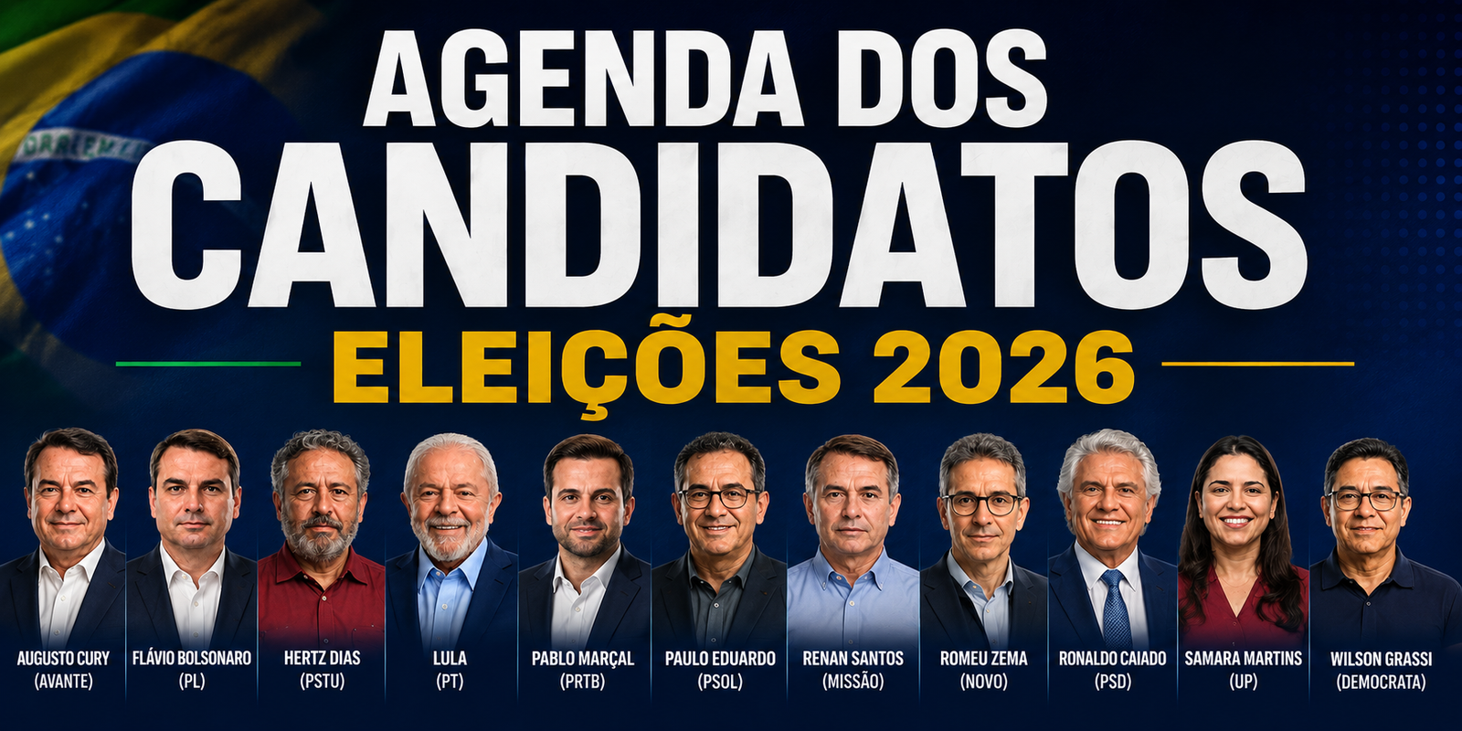 Presidenciáveis cumprem agendas em diferentes estados nesta sexta-feira